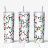 Christmas Light Tumbler Xmas Lights Gift