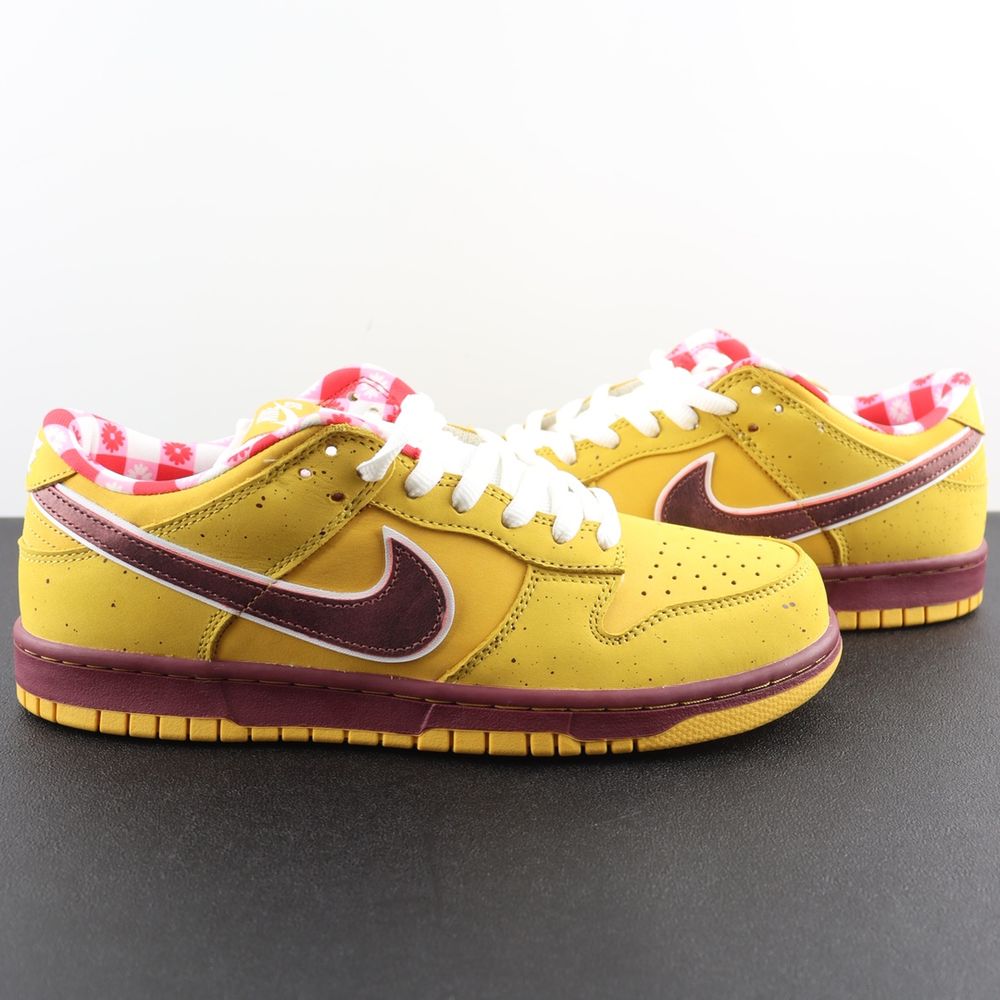 New Arrival Shoes SB Dunk Low Nike Yellow Lobster 313170-137566