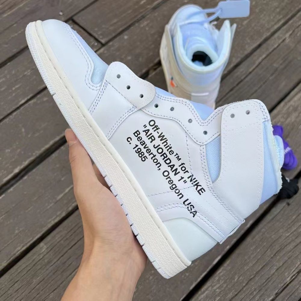 New Arrival Shoes AJ 1 Retro High Off-White AQ0818-100