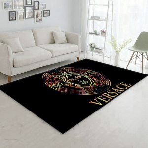 Amber Versace Living Room Carpet And Rug 001