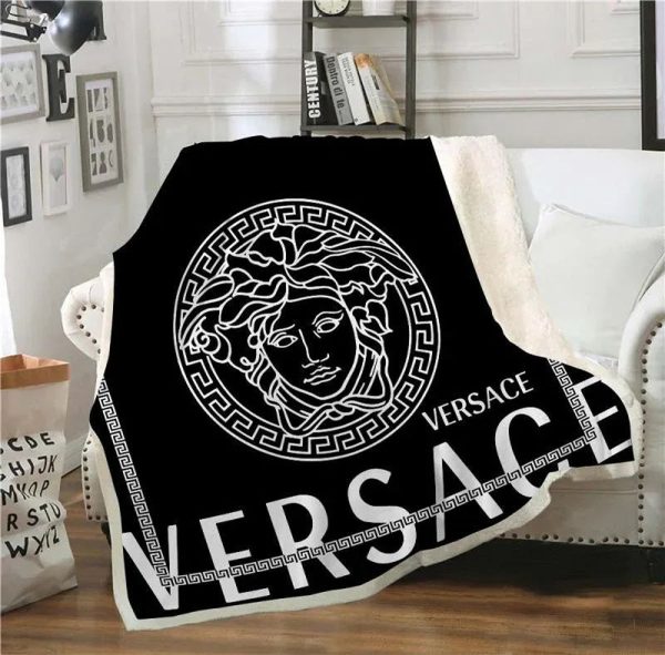 Black Versace Blanket 010