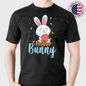 Brother Sister Easter 2023 Outfits Matching Brother Bunny T-Shirt