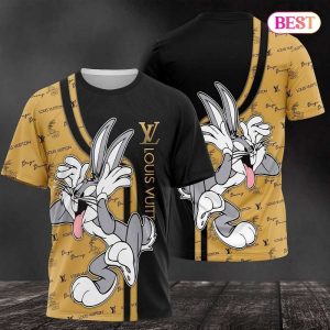 Bugs Bunny Louis Vuitton Luxury Brand 3D T-Shirt 050