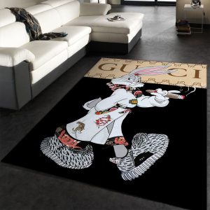 Bunny Gucci Living Room Carpet And Rug 012