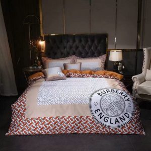 Burberry London Luxury Brand Type Bedding Sets Duvet Cover Bedroom Sets 071