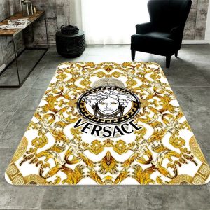 Canary Versace Living Room Carpet And Rug 017