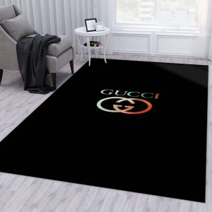 Colorful Logo Gucci Living Room Carpet And Rug 013