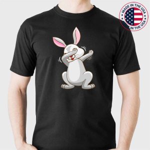 Dabbing Rabbit Bunny Easter Day T-Shirt