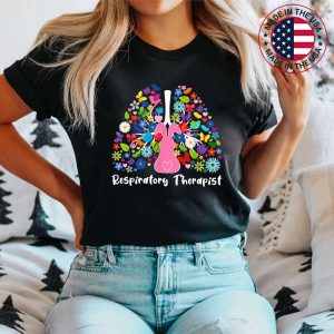 Funny Respiratory Therapist Easter Day Bunnies RT Therapy T-Shirt