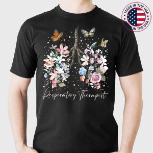 Funny Respiratory Therapist Therapy Lung Happy Easter Day T-Shirt