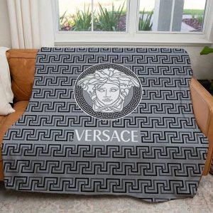 Gray Versace Blanket 026