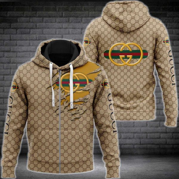 Gucci Full Printing Luxury 3D Hoodie Limited Edition 223