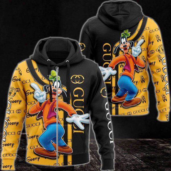 Gucci Goofy Luxury 3D Hoodie POD Design 030