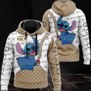Gucci Luxury Brand 3D Hoodie And Pants Pod Design 108