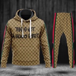 Gucci Luxury Brand Hoodie And Pants All Over Printed 196