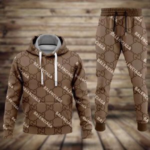 Gucci Luxury Brand Hoodie Pants All Over Printed 129