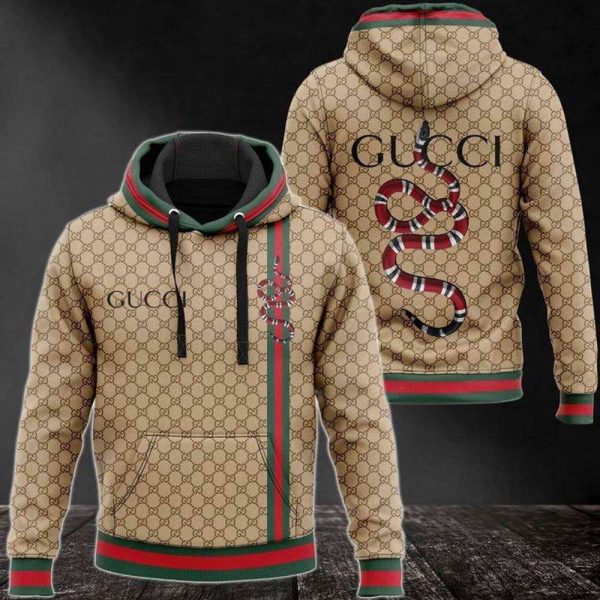 Gucci Luxury Brand Hoodie Pants Pod Design 045