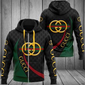 Gucci Luxury Brand Logo Pattern 3D Hoodie Limited Edition 218