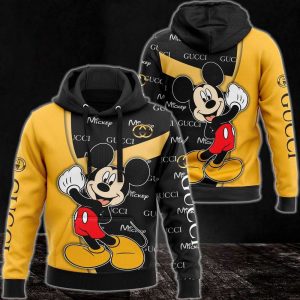 Gucci Mickey 3D Hoodie And Pants Limited Edition 097