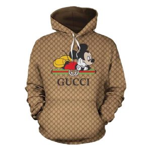 Gucci Mix Mickey Limited Edition 3D Hoodie 027