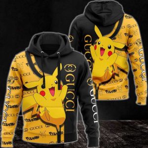 Gucci Pikachu 3D Hoodie And Pants Limited Edition 104
