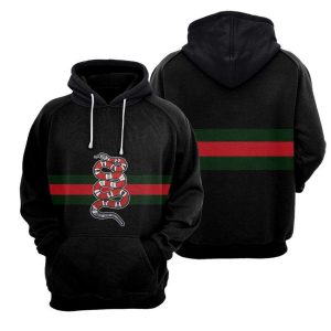Gucci Red Green Black Luxury Brand Hoodie And Pants Limited Edition 282