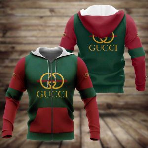 Gucci Red Mix Green Luxury Hoodie Limited Edition 112