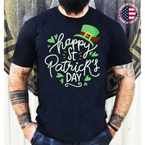 Happy St Patricks Day Funny Saint Patrick Irish Girl Boy T-Shirt