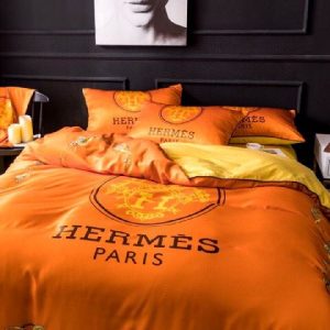 Hermes Paris Luxury Brand Type Bedding Sets 052