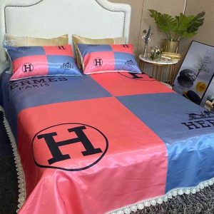 Hermes Paris Luxury Brand Type Bedding Sets 059