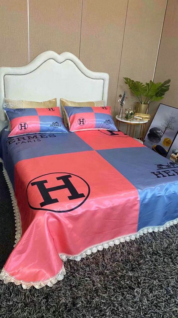 Hermes Paris Luxury Brand Type Bedding Sets 059