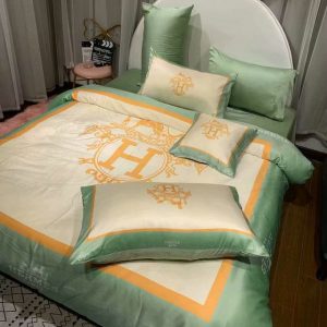 Hermes Paris Luxury Brand Type Bedding Sets 060