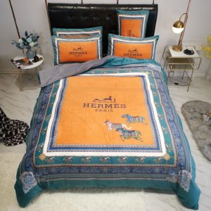 Hermes Paris Luxury Brand Type Bedding Sets 091