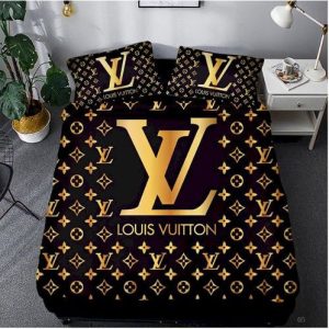 LV Bedding Sets Bedroom Luxury Brand Bedding 022