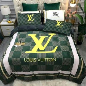 LV Bedding Sets Bedroom Luxury Brand Bedding 043