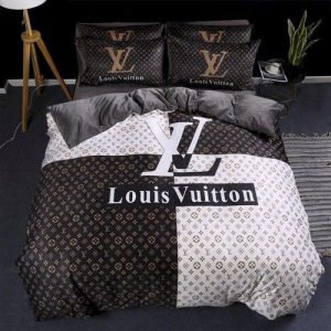 LV Bedding Sets Bedroom Luxury Brand Bedding 044