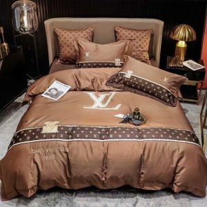 LV Sp Type Bedding Sets Duvet Cover LV Bedroom Sets Luxury Brand Bedding 137