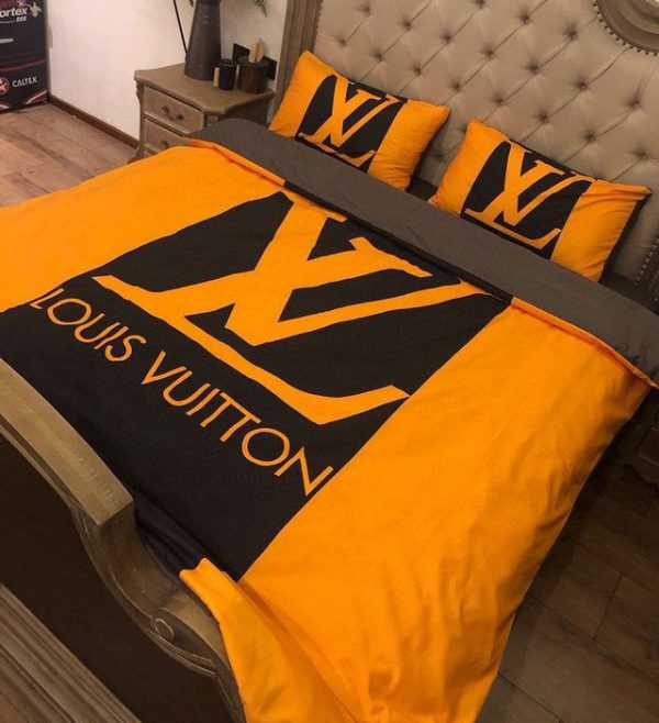 LV Sp Type Bedding Sets Duvet Cover LV Bedroom Sets Luxury Brand Bedding 164