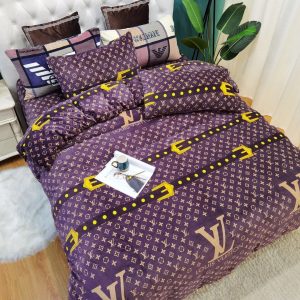 LV Sp Type Bedding Sets Duvet Cover LV Bedroom Sets Luxury Brand Bedding 184