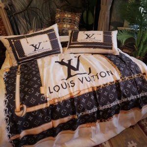 LV Sp Type Bedding Sets Duvet Cover LV Bedroom Sets Luxury Brand Bedding 187
