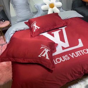 LV Sp Type Bedding Sets Duvet Cover LV Bedroom Sets Luxury Brand Bedding 197