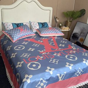 LV Sp Type Bedding Sets Duvet Cover LV Bedroom Sets Luxury Brand Bedding 205