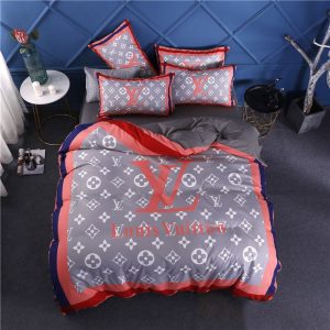 LV Sp Type Bedding Sets Duvet Cover LV Bedroom Sets Luxury Brand Bedding 213