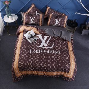 LV Sp Type Bedding Sets Duvet Cover LV Bedroom Sets Luxury Brand Bedding 216