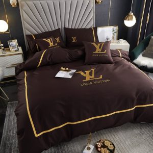 LV Sp Type Bedding Sets Duvet Cover LV Bedroom Sets Luxury Brand Bedding 232