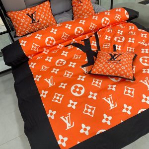 LV Sp Type Bedding Sets Duvet Cover LV Bedroom Sets Luxury Brand Bedding 237