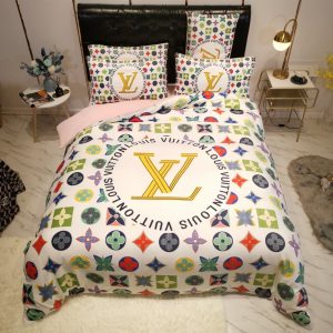 LV Sp Type Bedding Sets Duvet Cover LV Bedroom Sets Luxury Brand Bedding 238