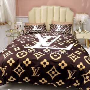 LV Sp Type Bedding Sets Duvet Cover LV Bedroom Sets Luxury Brand Bedding 243