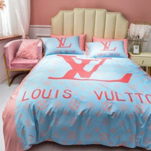 LV Sp Type Bedding Sets Duvet Cover LV Bedroom Sets Luxury Brand Bedding 245