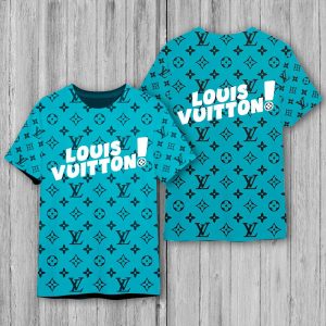 Louis Vuitton Luxury 3D T-Shirt 013